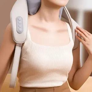 (올핀)어깨마사지기 목어깨 마사지 승모근 풀리 마사지기