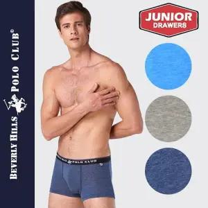 비버리힐스폴로클럽 비버리힐즈폴로클럽 코튼 면스판 주니어팬티 남드로즈 3종세트