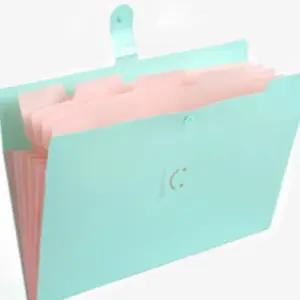 해돋이 5칸 인덱스파일 3P 민트 서류정리화일