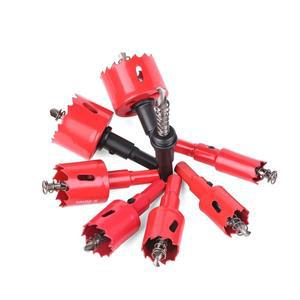 3개입 바이메탈 홀쏘 세트 16+18+20mm/M42 HSS 드릴 금속 철 알루미늄 스테인리스 스틸 플라스틱 DIY 목재