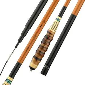 최고급 붕어대 나한죽 초경량 대나무 잉어 37곡 2.7m 낚시 팩