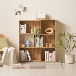 프린 3단책장 내맘데로 모서리 코너형 사이즈확장형