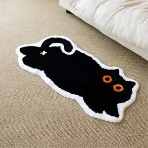 [아도라하우스]고양이 논슬립 포인트 러그 40x60cm