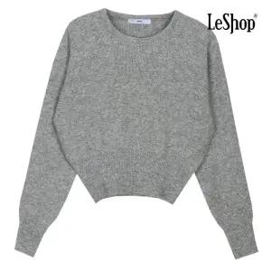 르샵 캐시미어 크롭 컴포터블 니트 BO9KP041A