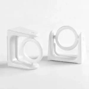 [골드스마일]부착식 커튼 봉 고정 브라켓 2P