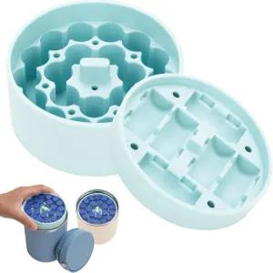 실리콘 3ml 바이알 삽입물(1개의 짧고 +1개의 높이) 하이드라피크 푸드 병과 호환 - 32/25/18온스 식품