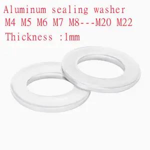 와셔 스텐 평 대 와샤 20pcs-50pcs M3 M4 M5 M6 M7 M8 M9 M10 M22 알루미늄 가스켓 플랫 메탈 플매트 카펫