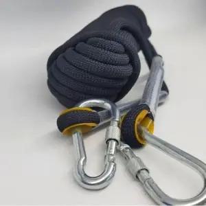 다용도 스트라이프 버클 초강력 로프 (블랙) 09FARM 10MMx20M