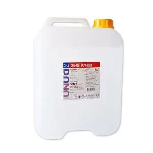 다나 소독용 에탄올 18L 95% 조은 말통