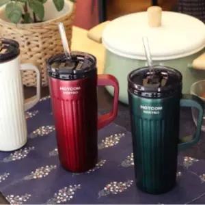 (옵션 0.52L 메탈버건디)보틀 0.52L 보냉 뉴트로 텀블러 초등 중등 사무실 머그컵 스포츠물병 버건디 캠핑