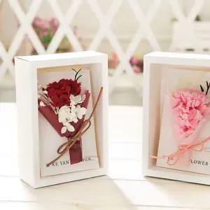 카네이션 프리저브드 미니부케 핑크선물용꽃 스승의날 다발 기념일 어버이