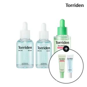 [SET] 토리든 다이브인 히알루론산 세럼 50ml+40ml+밸런스풀 시카 컨트롤 세럼 50ml (+시카컨트롤 세럼10ml+다이브인 세럼 20ml)