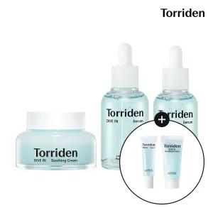 [SET] 토리든 다이브인 저분자 히알루론산 세럼 50ml+40ml+수딩크림 100ml (+다이브인 세럼 20ml+수딩크림 20ml)