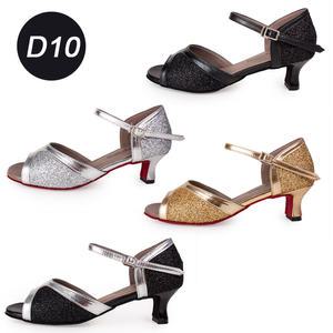 D10 여성댄스화 라틴 사교 스포츠댄스화 슈즈 구두 살사화 무용과헬스그리고수영