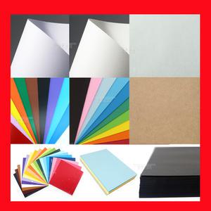 A4 4절 칼라 도화지 연미색 흰색 크라프트지 한지 양면 단면 색종이 복사지 색지 색상지 용지 지류 종이