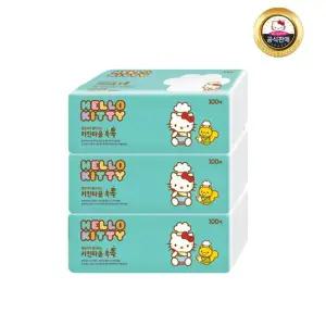 (무료배송) 헬로키티 3겹 뽑아쓰는 키친타올 톡톡 총 3입