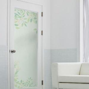 [핫트랙스]ic116-싱그러운그린플라워_유리문시트지