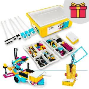 레고 에듀케이션 스파이크 프라임 코어 세트 45678 코딩 로봇 홈스쿨 메이커 스크래치 파이썬 교재