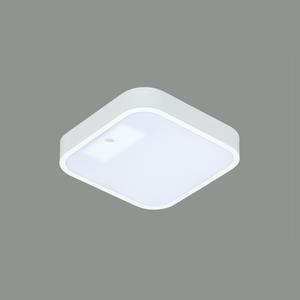 클래식 사각센서등 무타공 화이트 LED15W 센서 현관등