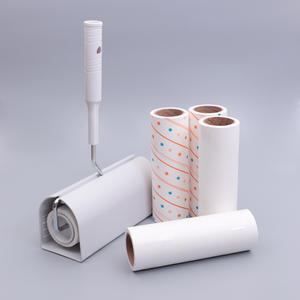 마이리빙 사선컷팅 돌돌이 테이프클리너 리필 16cm x 12롤 고점착 롤크리너 먼지테이프