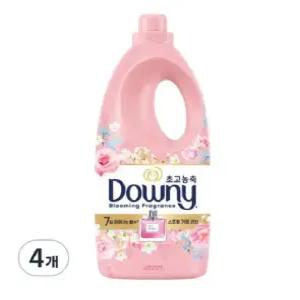 다우니 섬유유연제 스프링가든2LX4개 초고농축