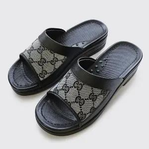 컴텍시스 국산 럭셔리 체크 슬리퍼 학교 사무실 선생님 고급 쿠션 실내화