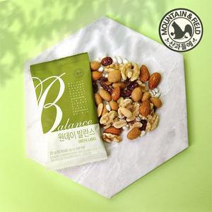 [산과들에]원데이발란스그린 100봉 하루견과 견과류