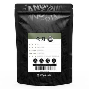 쑥차 100티백 대용량 PLA 생분해필터 삼각티백차