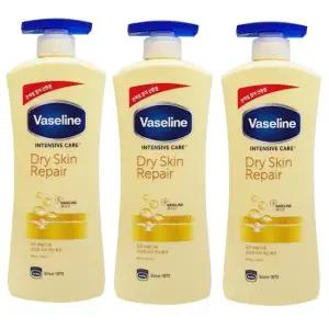바세린 드라이 스킨 리페어 로션 600ml 3개팩