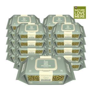 네이쳐러브메레 프리미엄 아기 물티슈 캡형 70매 20팩