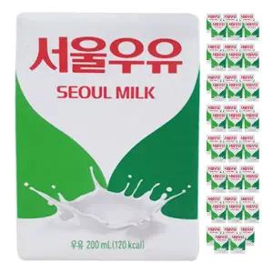 서울우유 멸균우유 200ml 48개