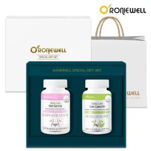 (로니웰) 체지방컷 다이어트 선물세트(가르시니아 + 카테킨)