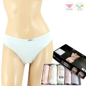 077 제임스딘 여성5매입 순면 팬티/미디/좋은사람들