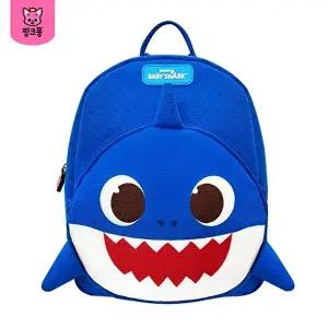 [핑크퐁]핑크퐁 아기상어 아빠상어 포켓 배낭 (WP-B106) 소풍가방 유치원가방