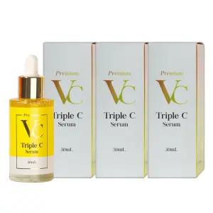 닥터메디엠 비타민C 세럼50mlX3개 + 비타민세럼20ml+물티슈/잡티 기미 지우개/미백 주름/에센스/앰플/28년05월까지