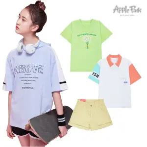 [보리보리/애플핑크]여름클리어런스 반팔티/반바지 40종특가