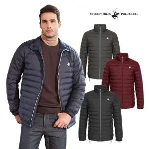 [비버리힐스폴로클럽]남성 퀼팅 슬림 겨울점퍼 경량패딩 JP111