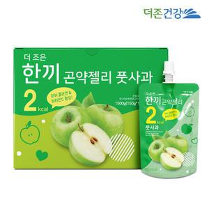 더존건강 한끼 곤약젤리 풋사과 150g 10팩 1박스