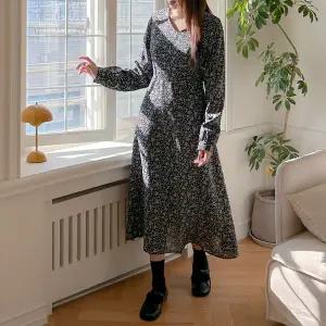 [제작/빅사이즈]이블렛 티벨슨 플라워 V넥 롱원피스 제이스타일