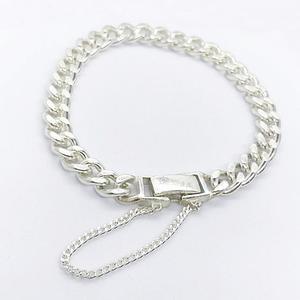 커브 6mm 베스트 은팔찌 남자 여자 커플 남녀공용