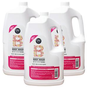 온더바디 모이스처 대용량 바디워시 4.2Kg x 3개 바디클렌져 리필용