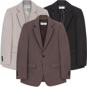[디바옴므]오버핏 싱글 블레이져 투버튼 자켓 마이 M~3XL