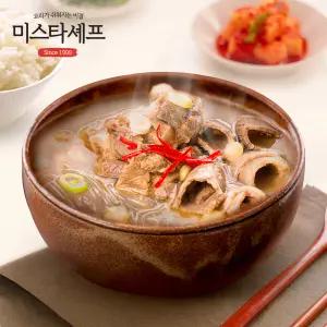 [미스타셰프] 갈비탕 600g x 4팩 /2세트구매시 육개장 증정