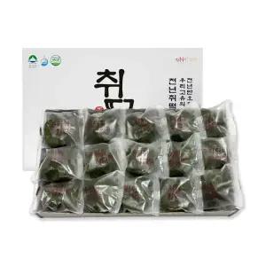 강원도 정선 수리취 찹쌀떡 60개(총3kg/실속포장)
