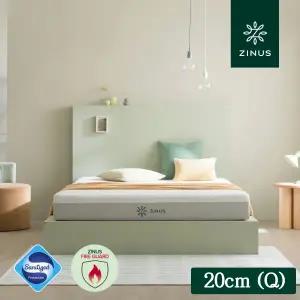 [롯데백화점]지누스 그린티 럭스S 하이브리드 매트리스 (20cm/퀸)