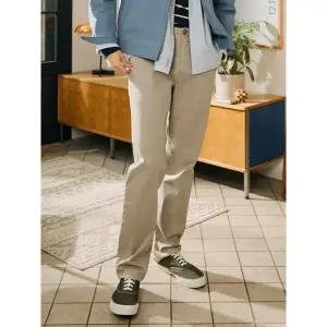 [빈폴] [Essential]봄 치노 슬림 팬츠  아이보리 (BC5121E010)