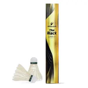 삼화 더블랙 배드민턴 셔틀콕 1통 12개입 거위털 동호인 클럽 배드민턴공 D