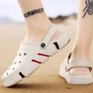 남녀 캐주얼 통굽 샌들 외출용 슬리퍼 편한 실내화 비올때신발 여자뮬슬리퍼 물놀이패션신발