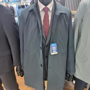 런던포그(계양) HL01 탈부착 트렌치코트 탈부착 라이닝 트랜치 코트 네이비 LPRMA70Z(