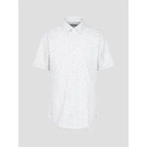 [로가디스] 솔리드 레귤러핏 기모 셔츠  화이트 (MA5465FJ11)